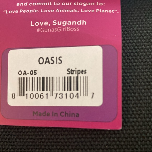 NWT Gunas New York Mini Tote style purse Crossbody Strap Dust Bag Oasis Black - Picture 7 of 7